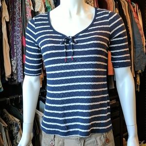 Lucky Brand Knit Striped Top *